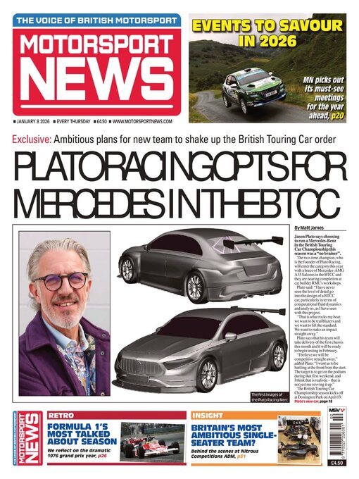 Title details for Motorsport News by Kelsey Publishing Ltd - Available